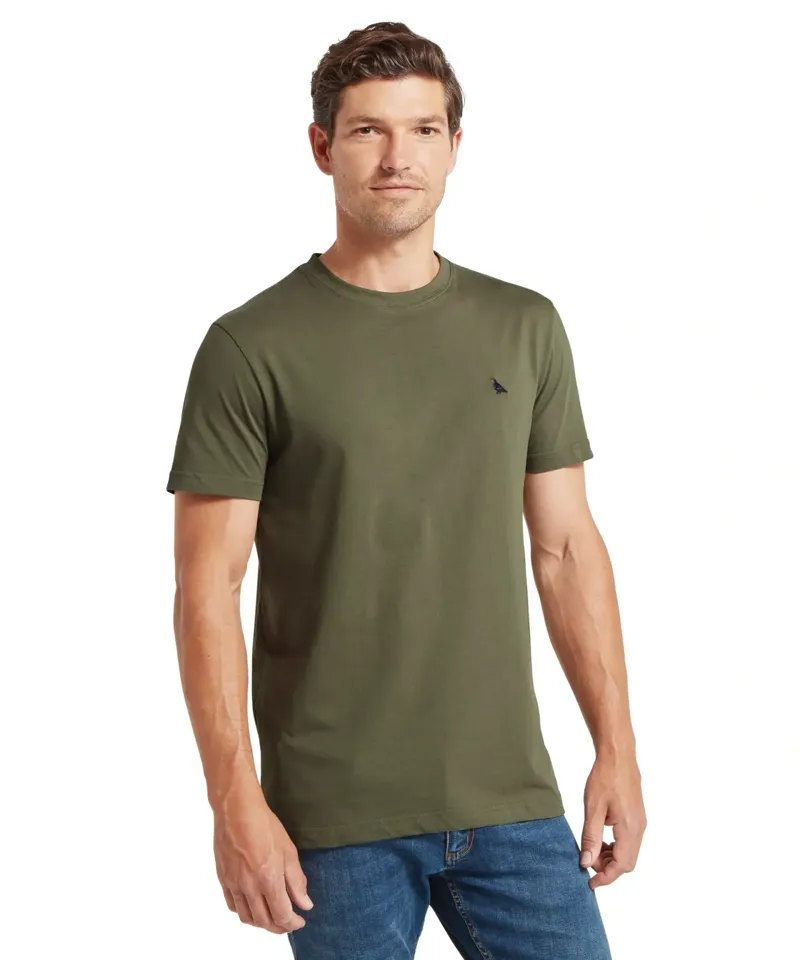Schoffel Country Trenance T-Shirt in Beetle Green-1
