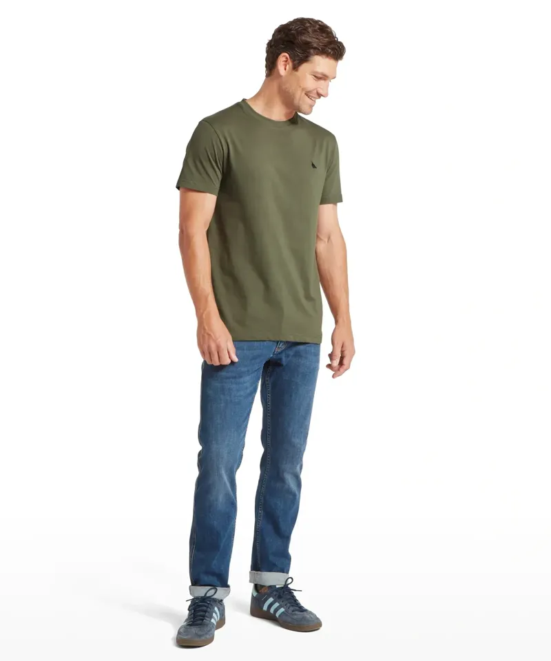 Schoffel Country Trenance T-Shirt in Beetle Green-2