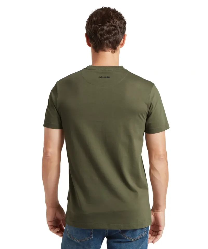 Schoffel Country Trenance T-Shirt in Beetle Green-4