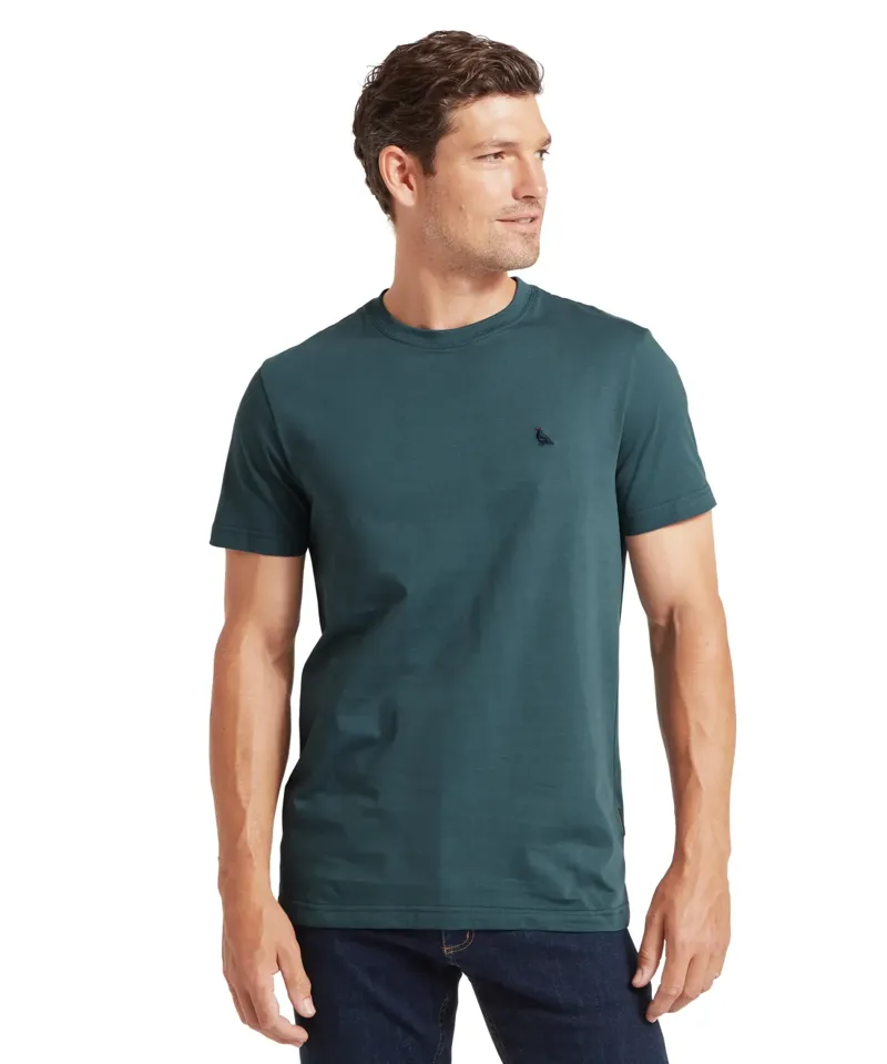Schoffel Country Trenance T-Shirt in Deep Ocean Blue-1