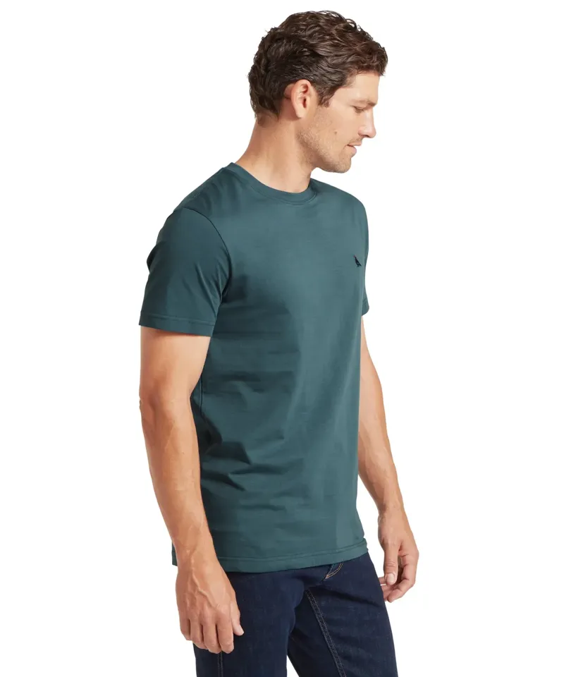 Schoffel Country Trenance T-Shirt in Deep Ocean Blue-3