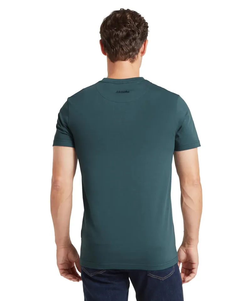 Schoffel Country Trenance T-Shirt in Deep Ocean Blue-4