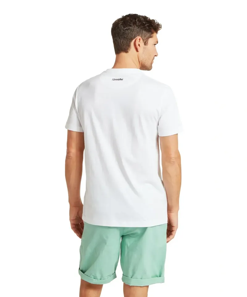 Schoffel Country Trenance T-Shirt in White-5