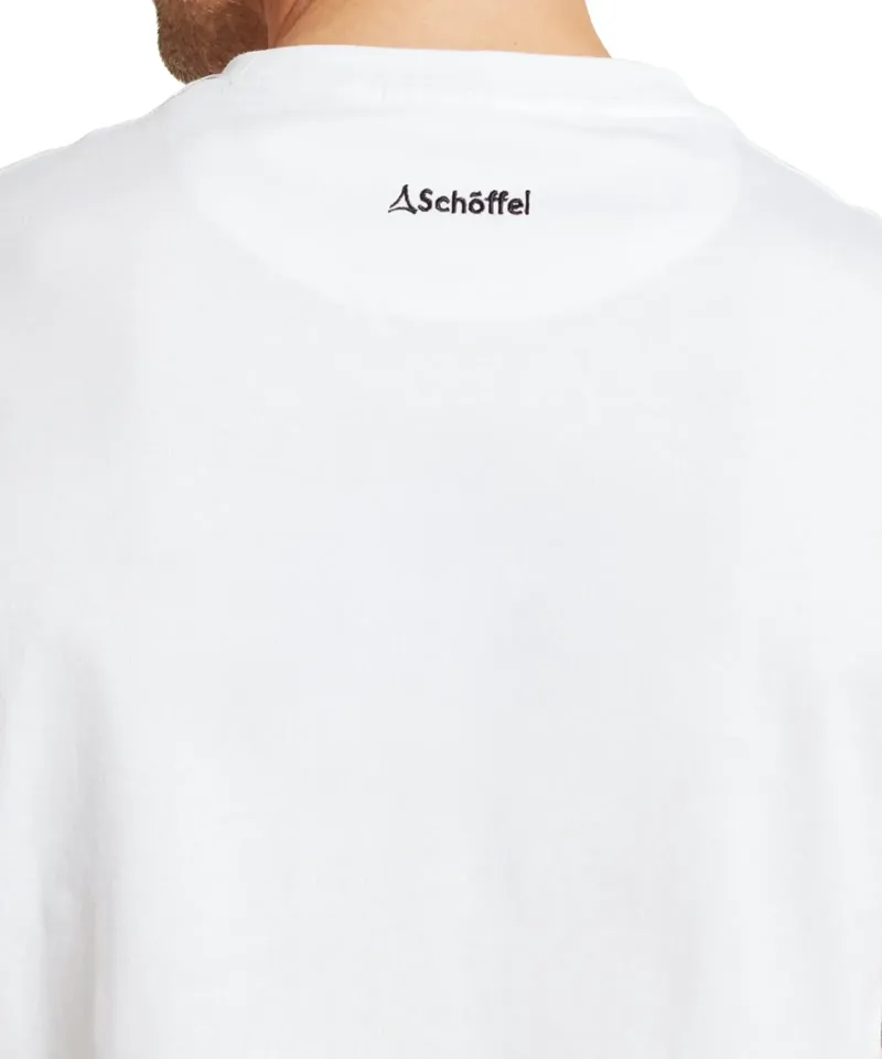 Schoffel Country Trenance T-Shirt in White-6
