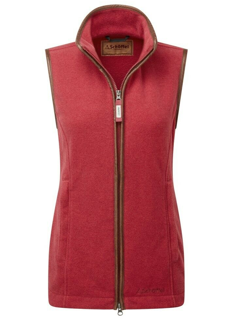 Schoffel Lyndon II Fleece Gilet Pomegranite-1