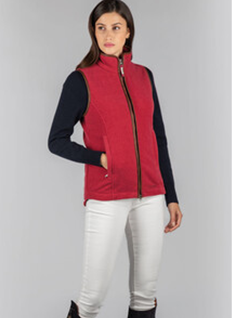 Schoffel Lyndon II Fleece Gilet Pomegranite-5