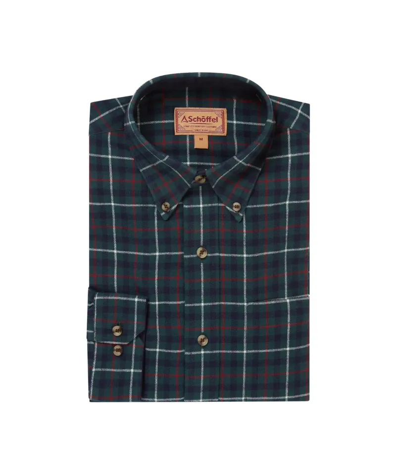 Schoffel Akenham Shirt Botanical Green