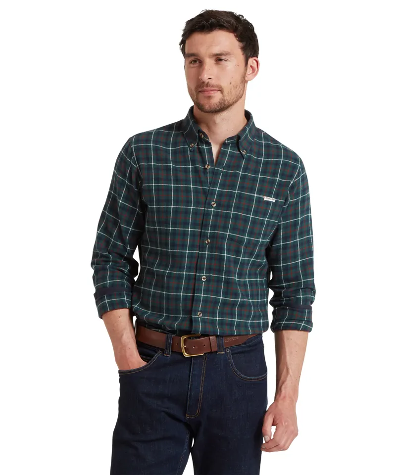 Schoffel Akenham Shirt Botanical Green-4