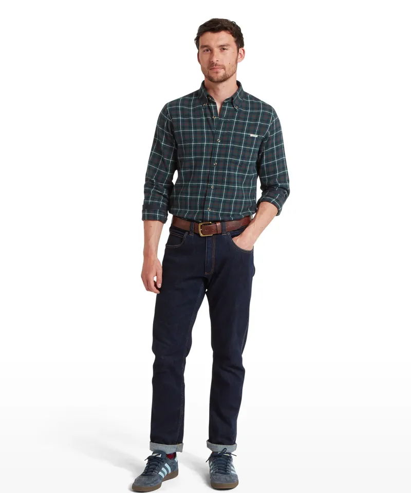 Schoffel Akenham Shirt Botanical Green-3