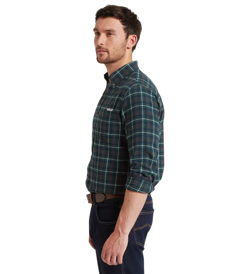 Schoffel Akenham Shirt Botanical Green-2