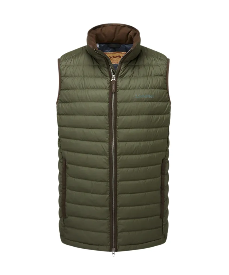 Schoffel Bowden Down Gilet Woodland