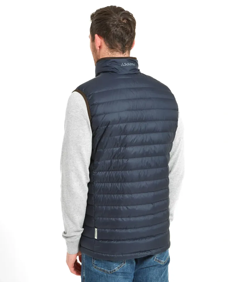 Schoffel Country Bowden Down Gilet in True Navy-3