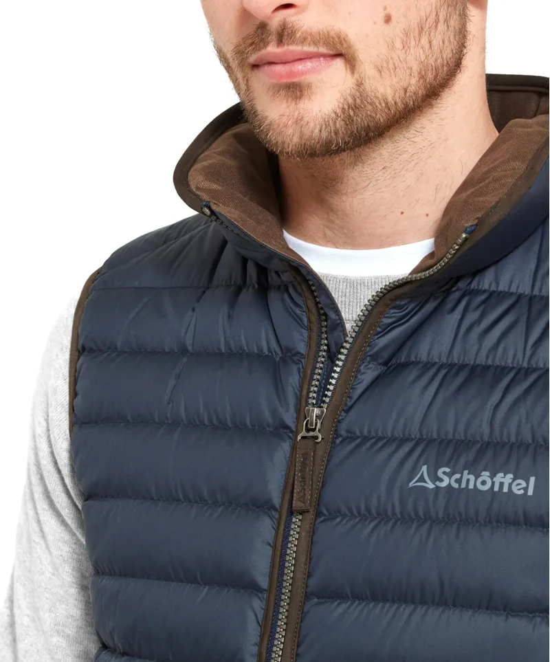 Schoffel Country Bowden Down Gilet in True Navy-4