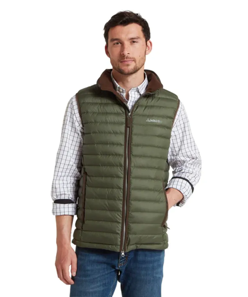 Schoffel Bowden Down Gilet Woodland-1