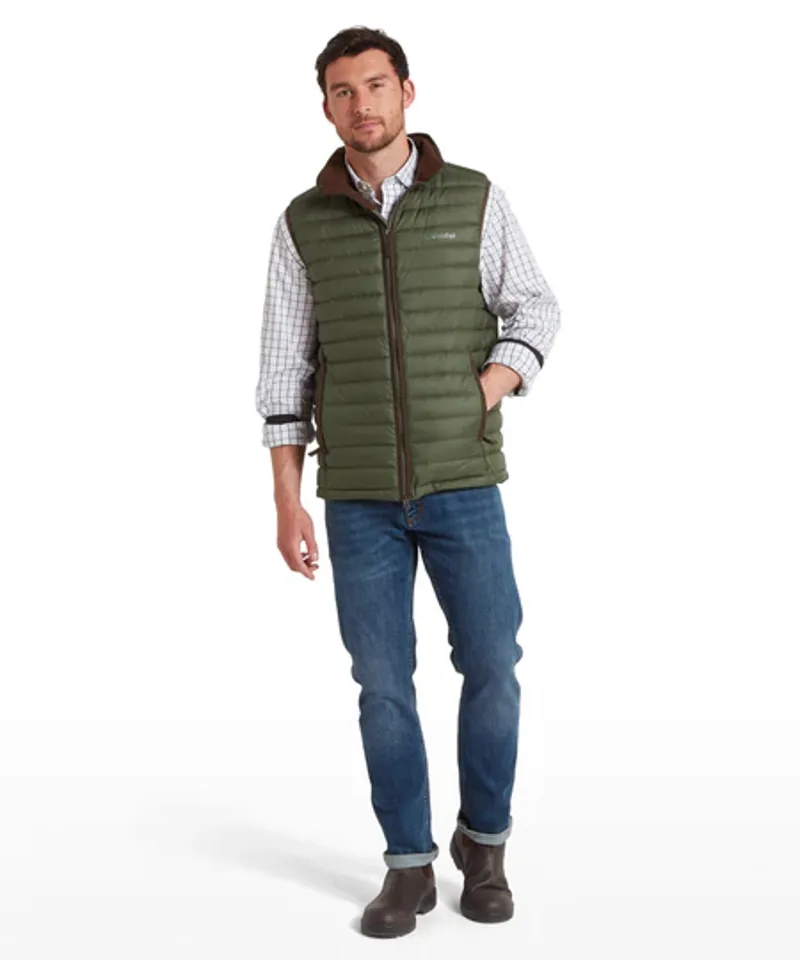 Schoffel Bowden Down Gilet Woodland-2