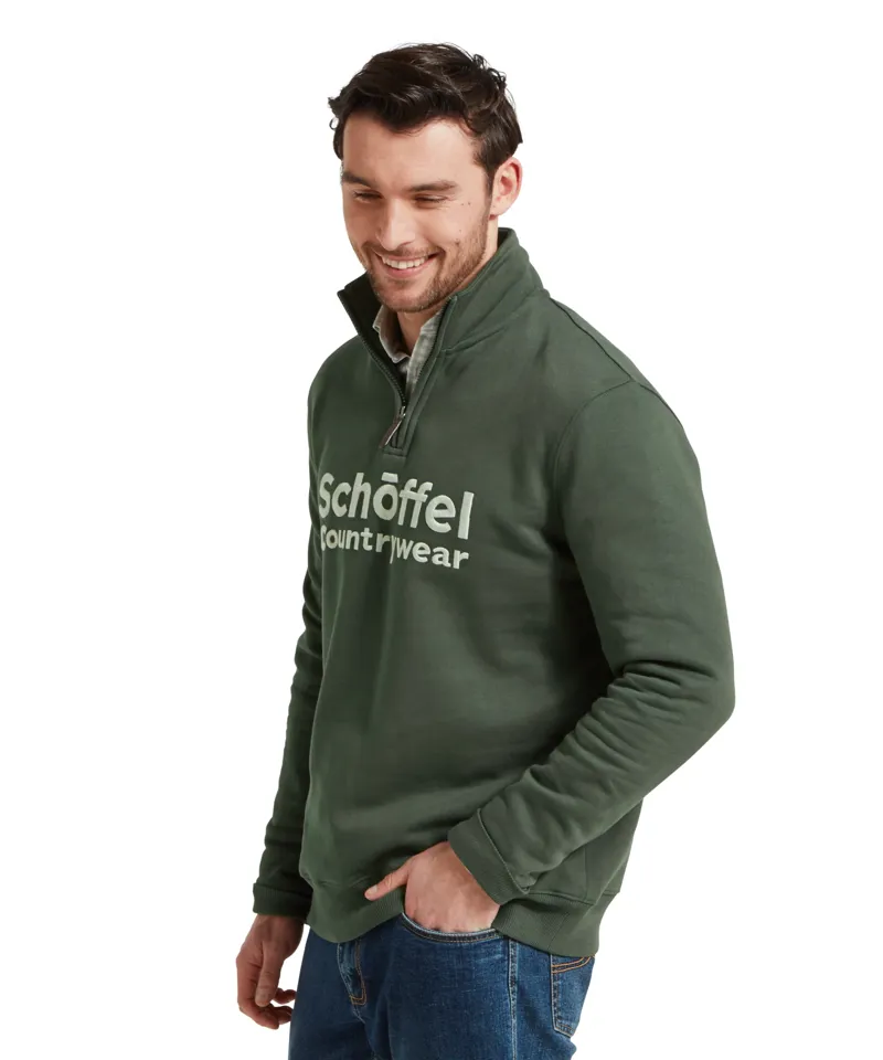 Schoffel Bude Sweatshirt Dark Forest-2