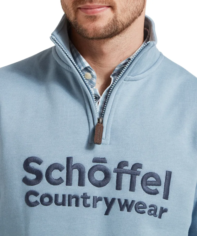 Schoffel Bude Sweatshirt Pigeon Blue-3