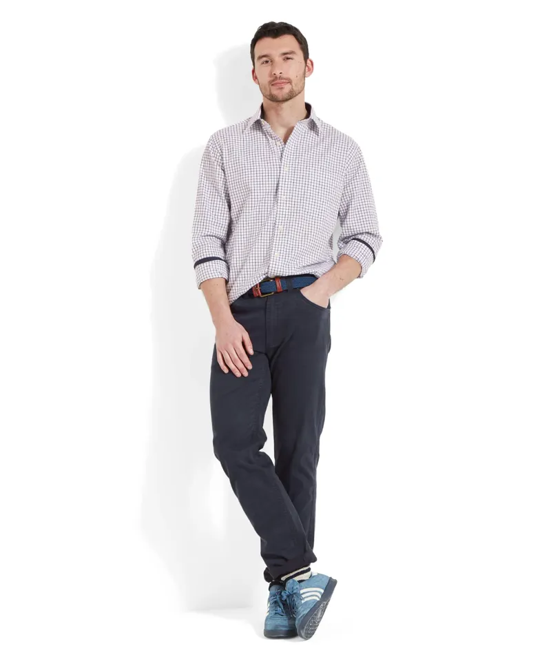 Schoffel Cambridge Classic Shirt Dark Navy-3