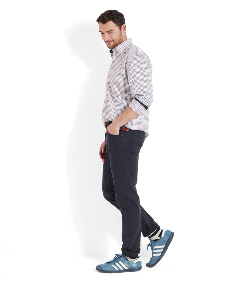 Schoffel Cambridge Classic Shirt Dark Navy-4