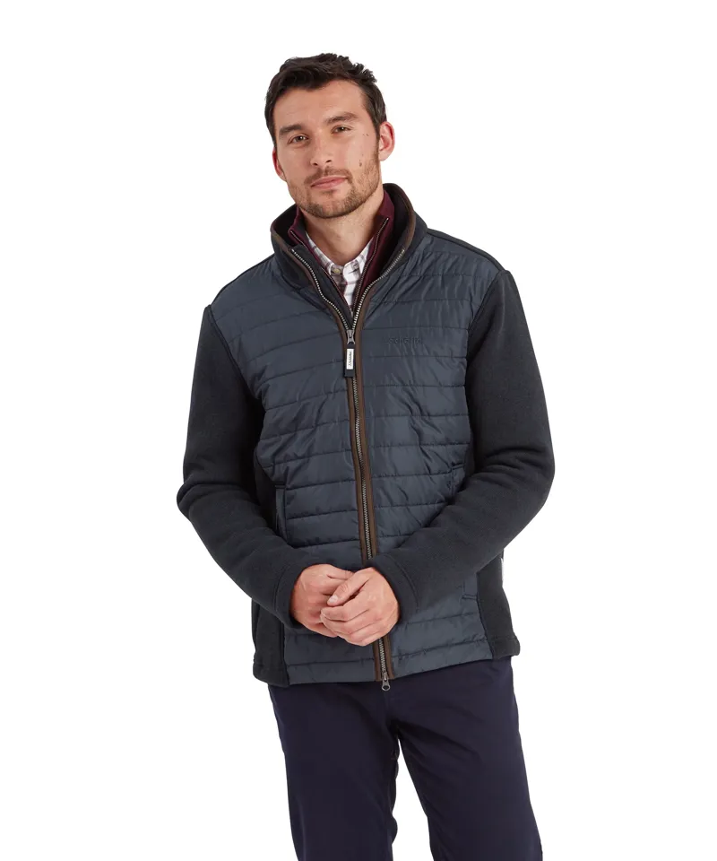 Schoffel Cottesmore Hybrid Jacket Petrol Blue-1
