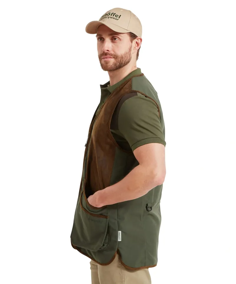 Schoffel Country Grimsthorpe Clay Vest in Forest-4
