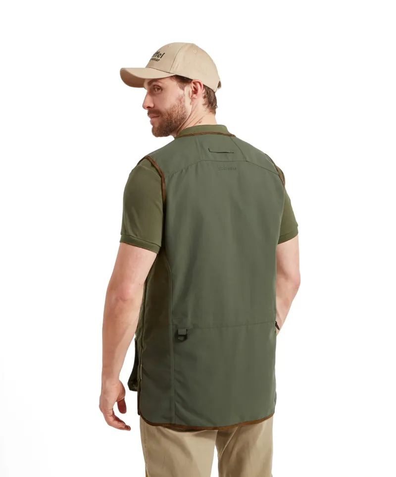 Schoffel Country Grimsthorpe Clay Vest in Forest-3