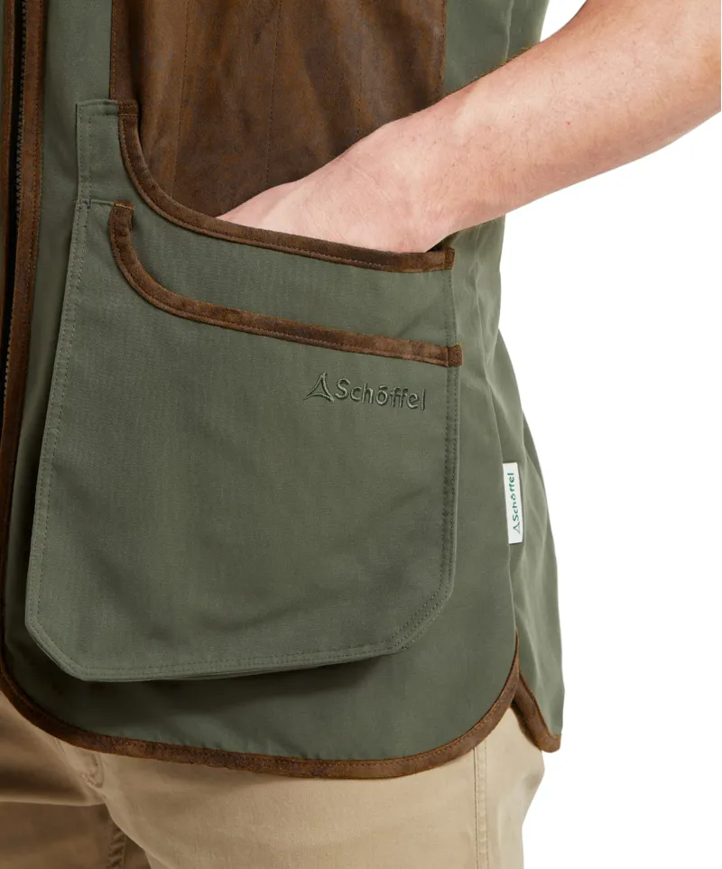 Schoffel Country Grimsthorpe Clay Vest in Forest-6