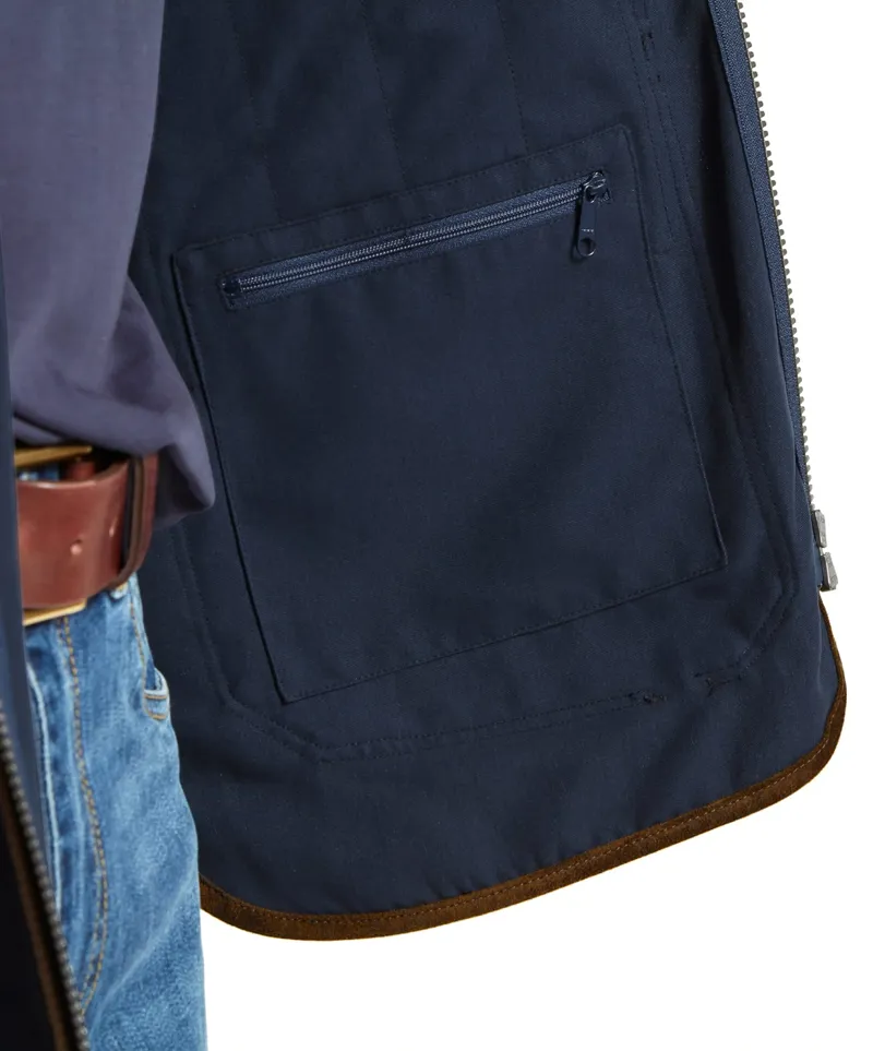 Schoffel Country Grimsthorpe Clay Vest in True Navy-6