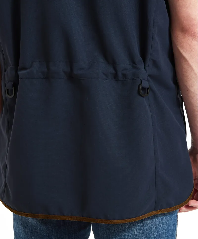 Schoffel Country Grimsthorpe Clay Vest in True Navy-7