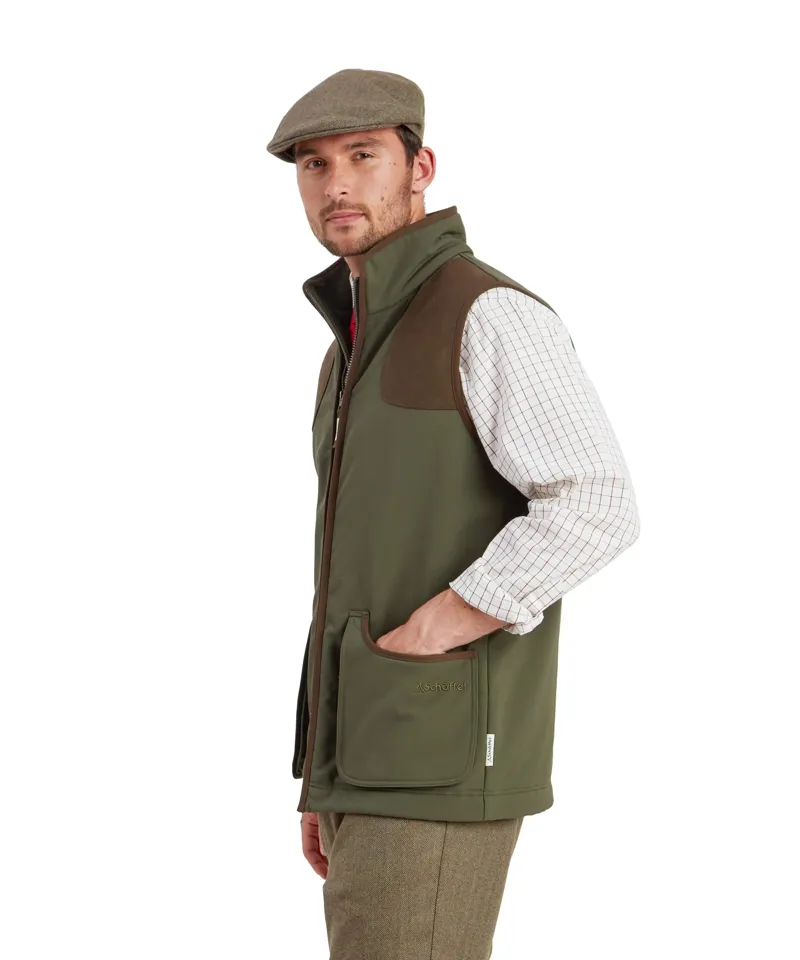 Schoffel Country Gunby Gilet in Forest-3