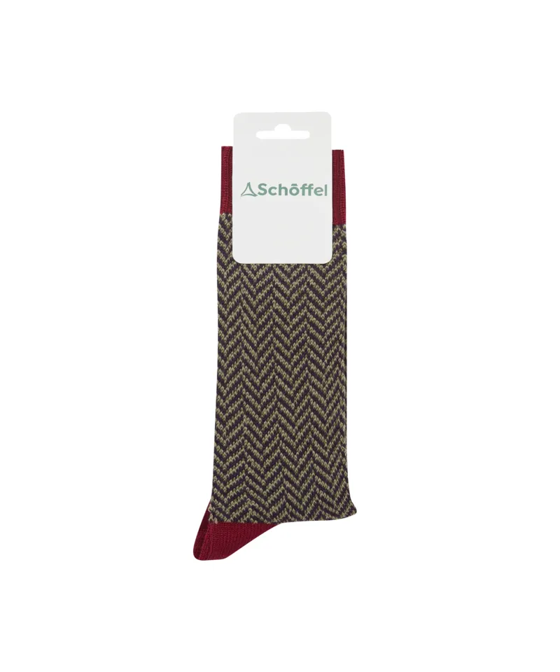 schoffel Halkirk Sock Redwood 7-11