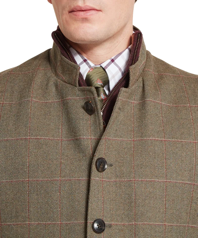 Schoffel Country Holcot Tweed Waistcoat in Lochlane-7