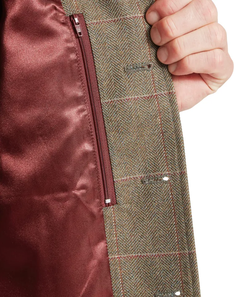 Schoffel Country Holcot Tweed Waistcoat in Lochlane-13