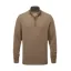 Schoffel Lewis Lambswool 1/4 Zip Jumper Mushroom