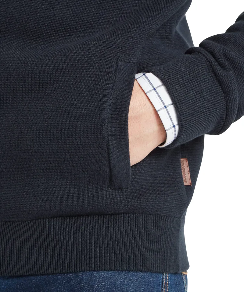 Schoffel Country Marlow Full Zip Jumper in Navy-7