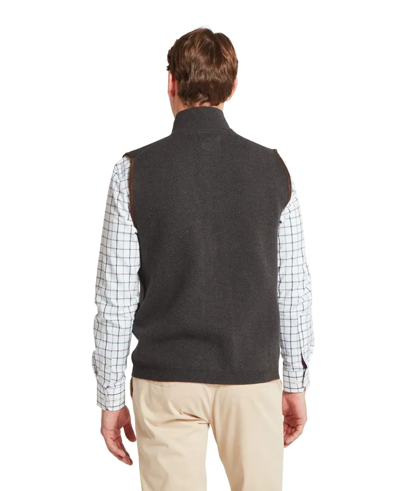 Schoffel Country Marlow Gilet in Charcoal-4