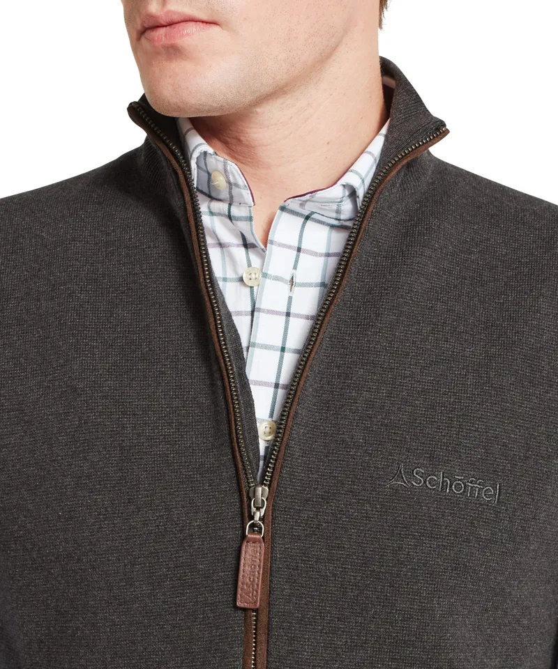Schoffel Country Marlow Gilet in Charcoal-5