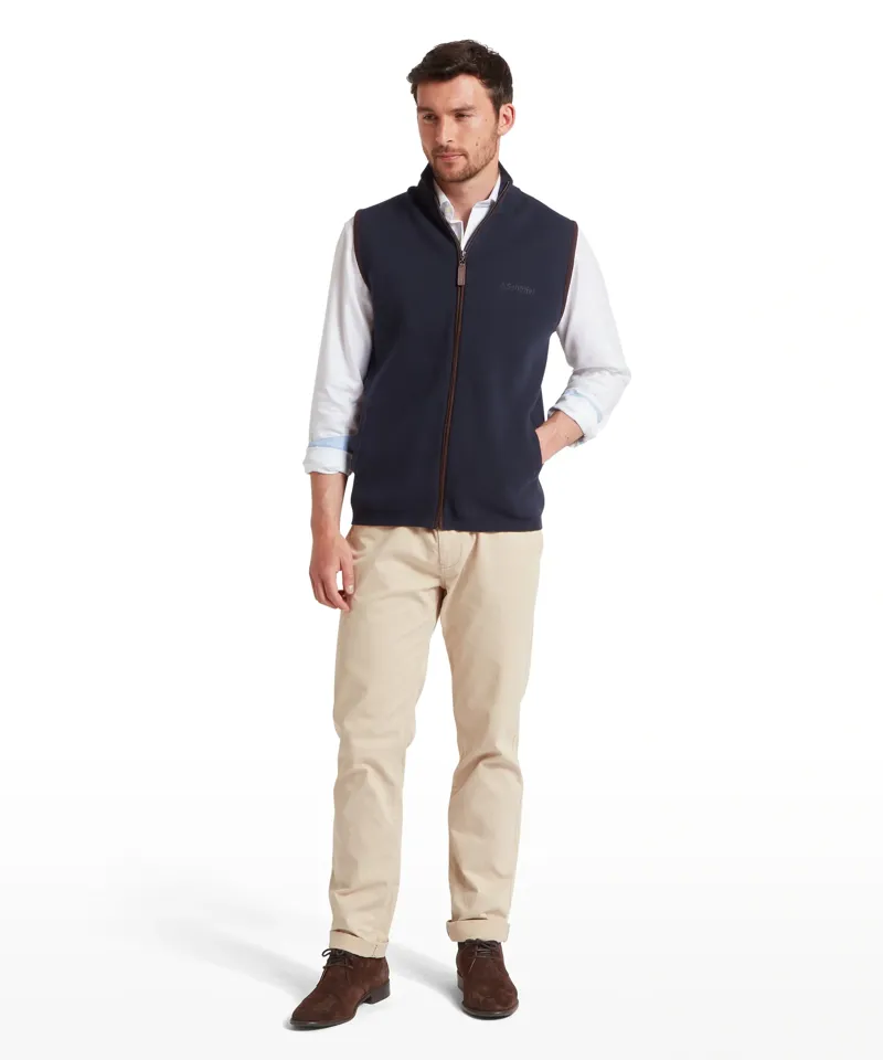 Schoffel Country Marlow Gilet in Navy-4