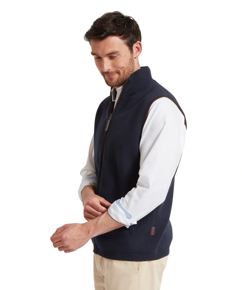Schoffel Country Marlow Gilet in Navy-8