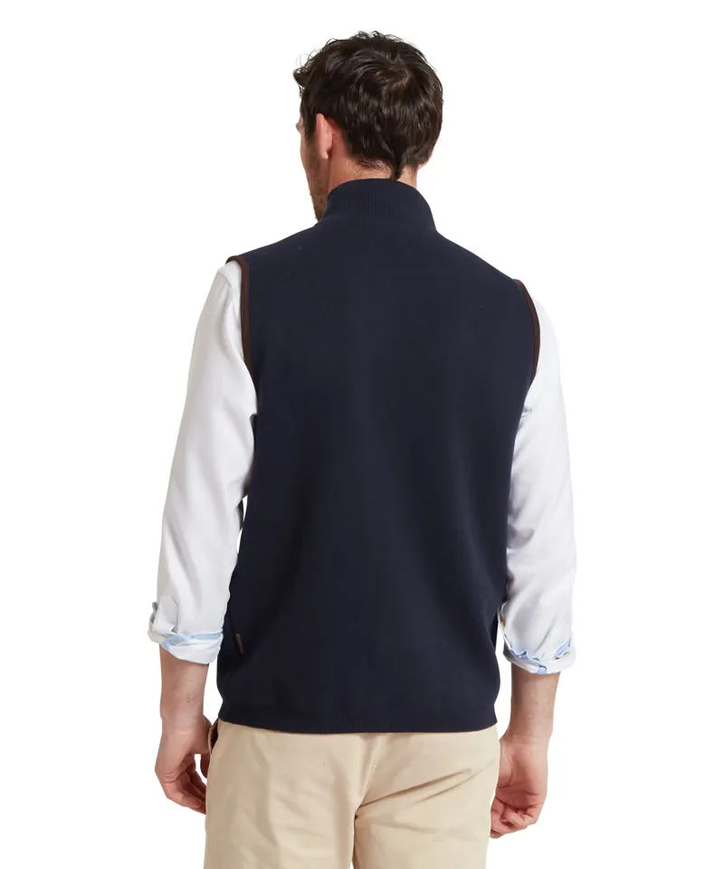 Schoffel Country Marlow Gilet in Navy-9