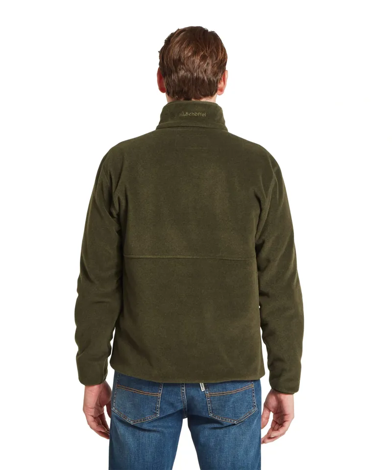 Schoffel Country Norton Fleece in Dark Olive-4