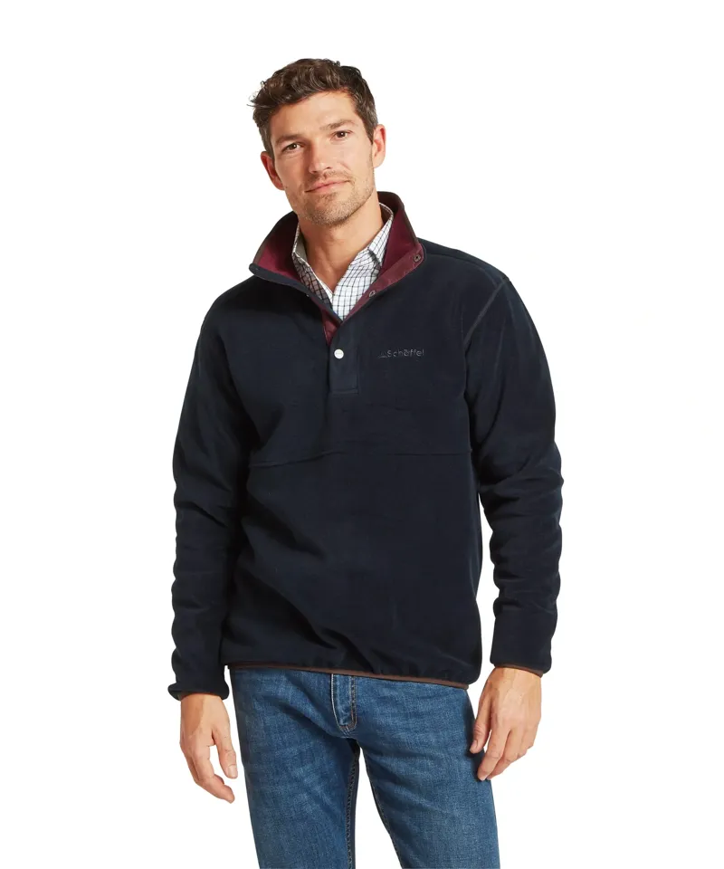 Schoffel Country Norton Fleece in Navy-1