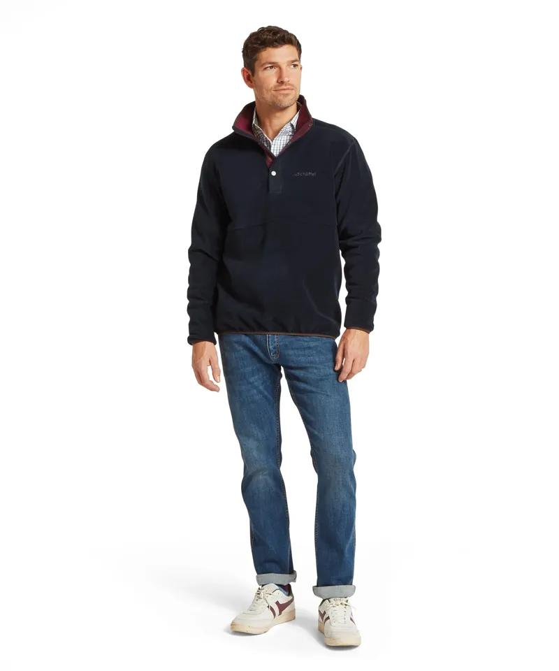 Schoffel Country Norton Fleece in Navy-2