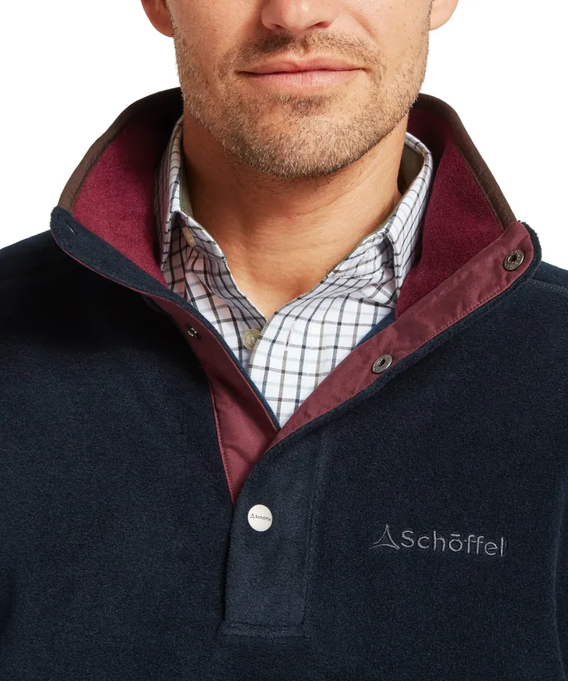 Schoffel Country Norton Fleece in Navy-6