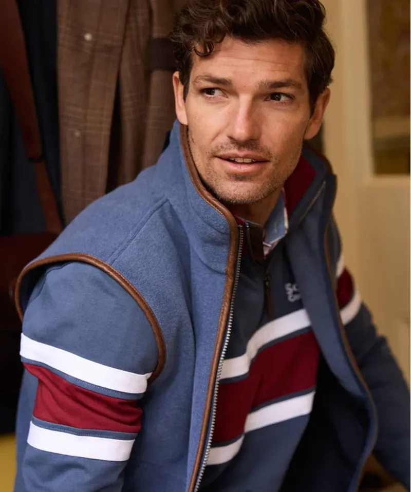 Schoffel Oakham Fleece Gilet Storm Blue-2