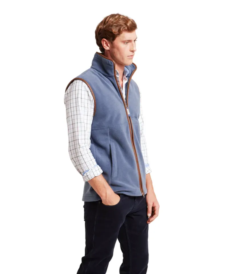 Schoffel Oakham Fleece Gilet Storm Blue-5