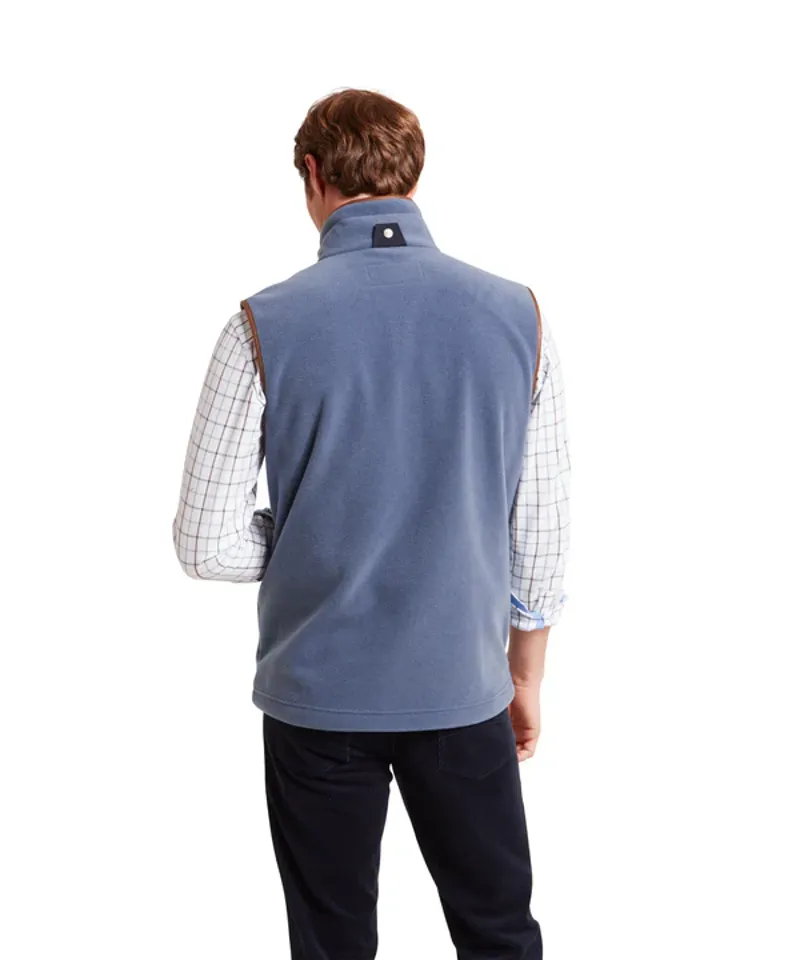 Schoffel Oakham Fleece Gilet Storm Blue-6