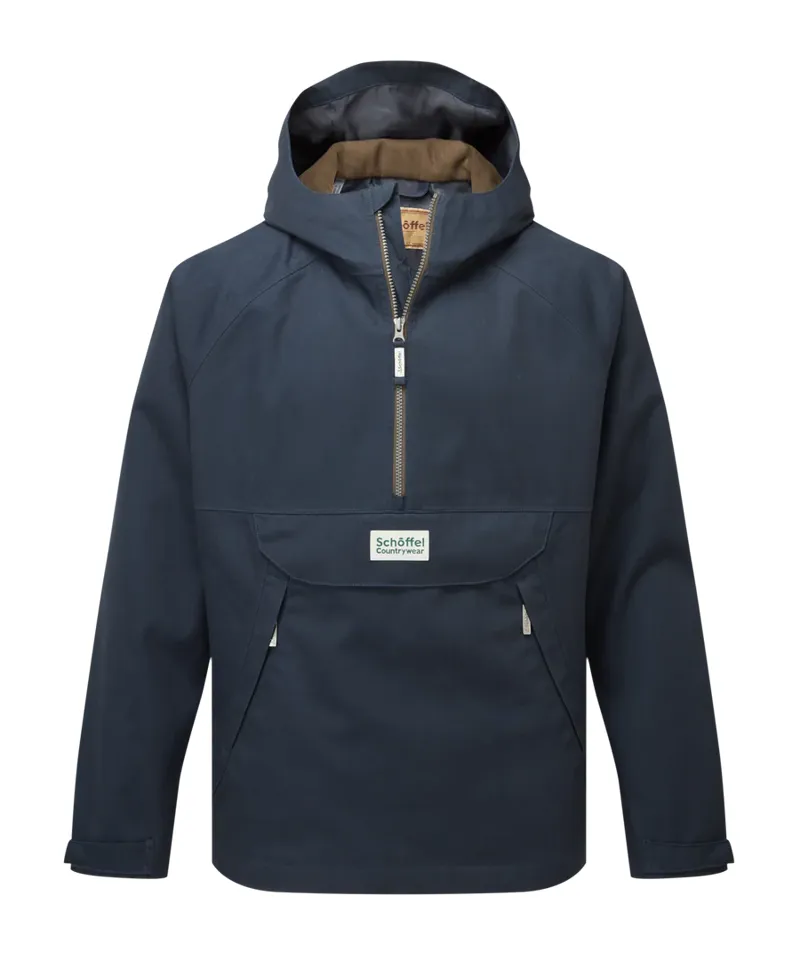 Schoffel Overton Waterproof Anorak Navy