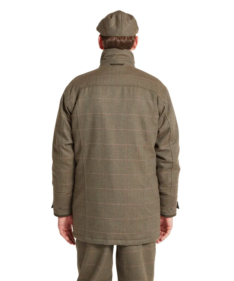Schoffel Country Ptarmigan Tweed Classic Coat in Lochlane Tweed-3