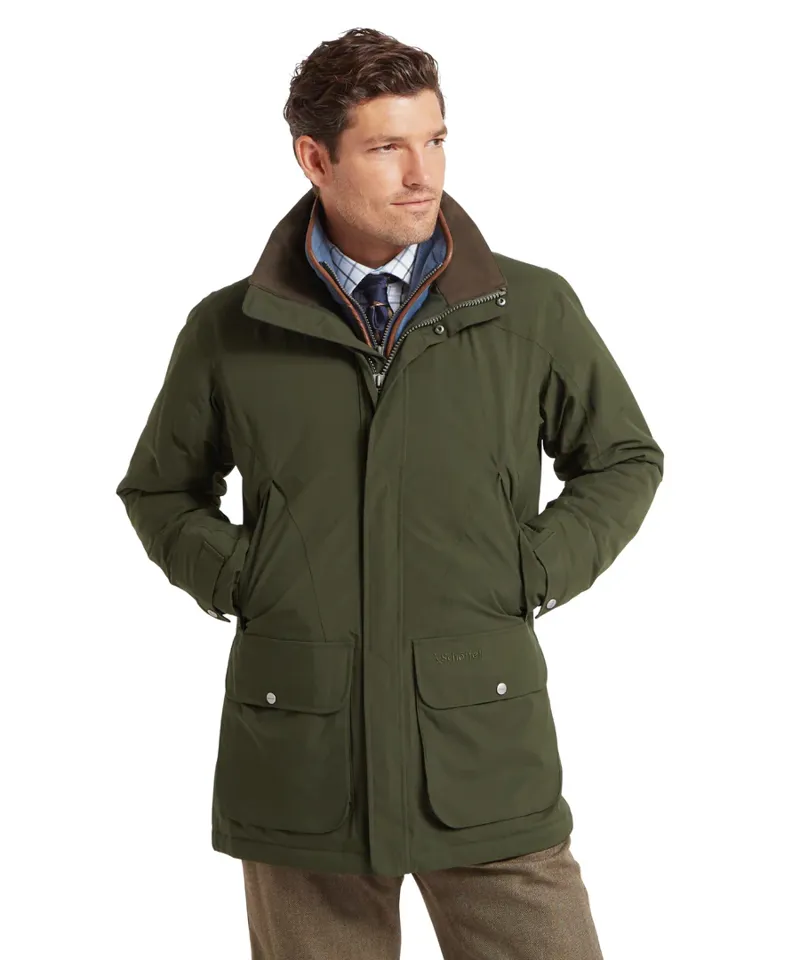 Schoffel Snipe Coat Forest-1